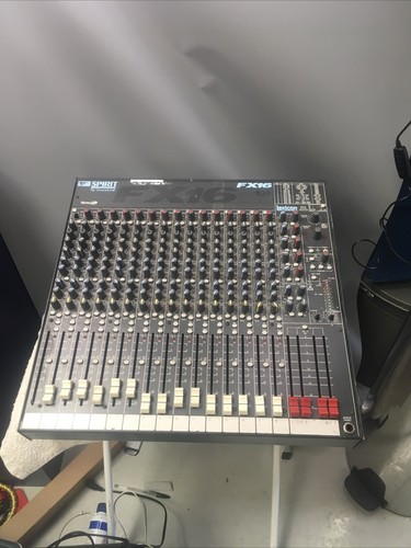 Soundcraft spirit fx16 - spirit,