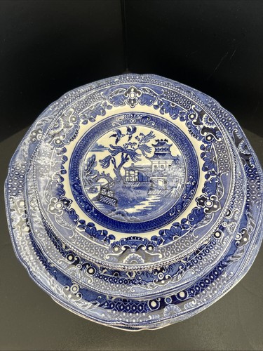 Vintage burleigh ware blue - vintage,