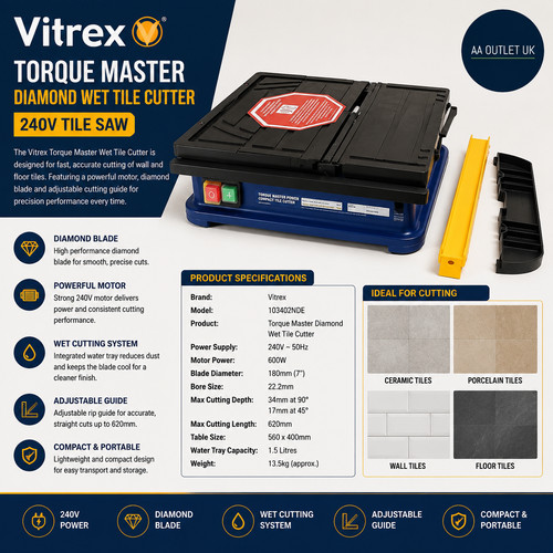 Vitrex 103402nde torque - vitrex, master
