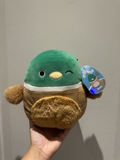 8” Special Edition Winking Avery The Duck Squishmallow - Brand New With Tags
