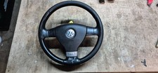 GENUINE MK5 VW GOLF GT - BLACK STEERING WHEEL - 1K0419091CJ / 1K0880201BJ