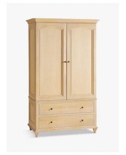 JOHN LEWIS Louis Double Wardrobe, Oak, NEW OTHER