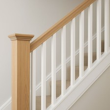 White Primed Stick Spindles