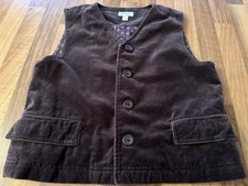 Monsoon Boys Child’s Velvet waistcoat Age 7-8 