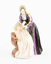 ROYAL DOULTON 'CATHERINE HOWARD' LIMITED EDITION HENRY VIII FIGURE HN3449 & COA