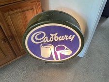 Cadburys Illuminated Shop Sign Original Sixties Rare Ultimate For Your Man Cave