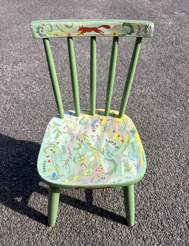 Hand painted wooden - hand-painted,