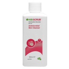 Hibiscrub- HIBIWASH Antibacterial Skin Cleanser 500ml- New Packaging