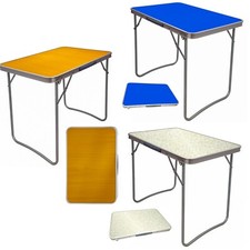 Folding Table Portable Fold Up Tables Camping Garden Party Trestle Dinner Table