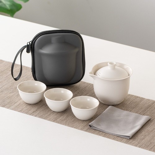 Travel tea set three pot - tea,