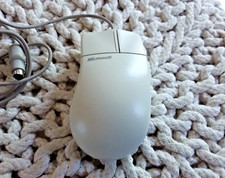 Vintage & Retro - Microsoft Serial Mouse 2.0 - Wired - 2 Button with Track Ball