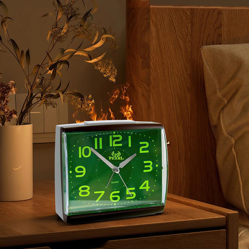 Silent bedside alarm clock - silent,