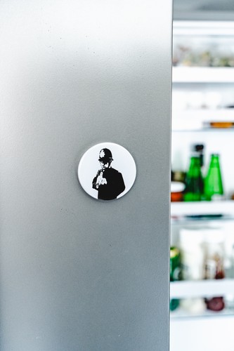 Banksy inspired rude - banksy, copper"