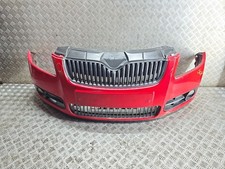 2010 Skoda Fabia Mk2 Facelift Front bumper In Corrida Red 8151