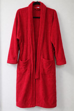 Red Towel Dressing Gown Bath
