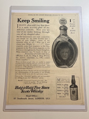 1918 haig five stars - 1918, &