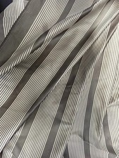 Malabar Silk Stripe Taupe Grey