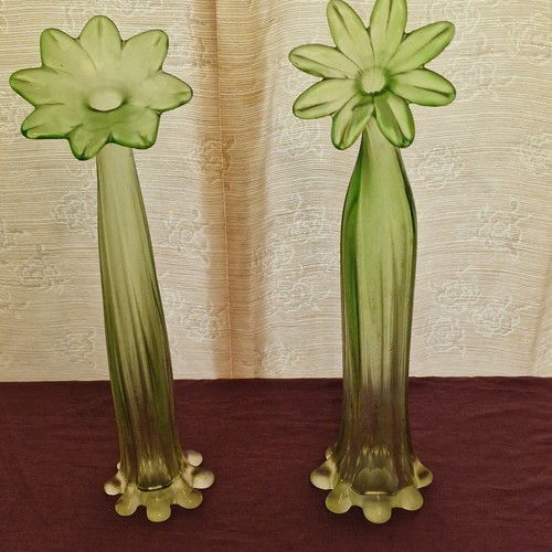 Gardenia vintage hand blown - gardenia,, hand-blown