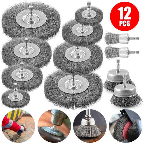 Wire brush for drill - wire,