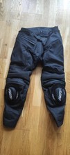 RST S1 Mens SL CE AAA Leather Motorcycle Trousers M UK32 Short Leg MINT