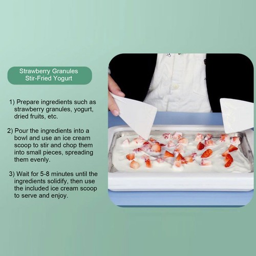 Ice cream maker - cream,
