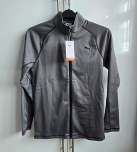 Puma men grey - grey, full-zip