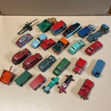 24x VINTAGE ASSORTED DINKY TOYS PIECES JOB LOT FOR PARTS, REPAIR OR RESTORATION