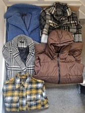 Womens Size 10 Coat And Jacket Bundle - All Items Only Worn A Few Times - Joblot