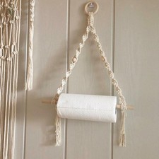 Macrame Toilet Paper Holder
