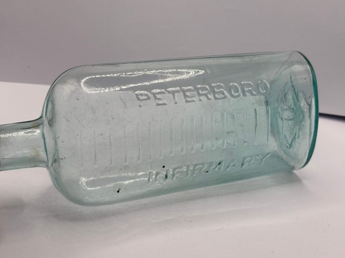 Old aqua glass peterboro