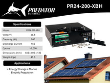 24V 200Ah Lithium Solar