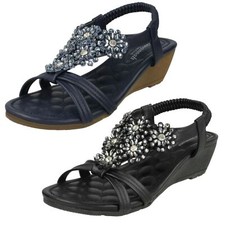 Ladies Savannah Mid Wedge