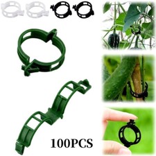100X Plant Support Clips Ties