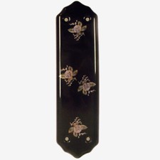 1 x Black Porcelain Door