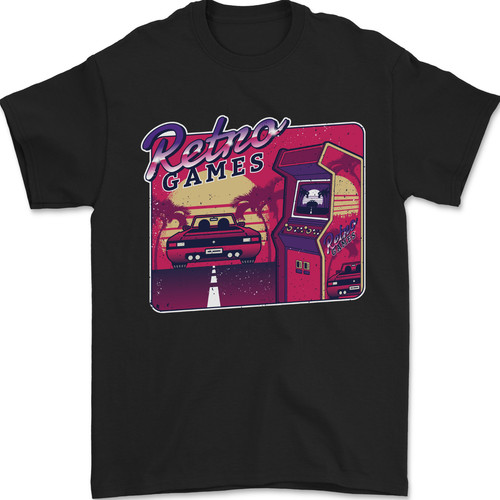 Retro 80s arcade games - games, mens