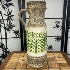 Vintage W.Germany Large Vase Fat Lava Style