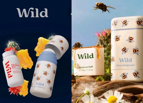 Wild deodorant tin limited - deodorant,