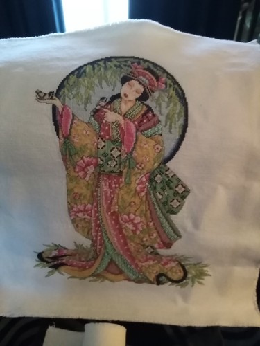 Completed cross stitch - completed,
