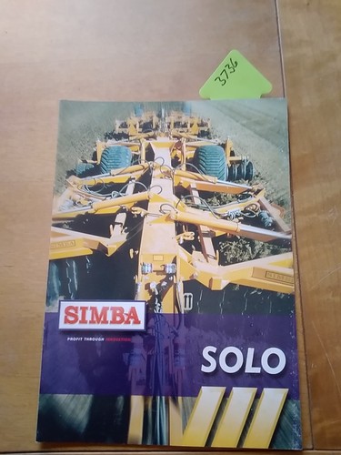 Simba machinery solo - machinery,