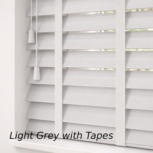 50mm faux wood venetian blinds - 50mm,