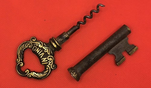 Bottle opener corkscrew - bottle,