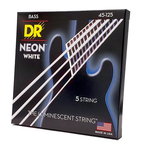 White electric bass - guitar, kit