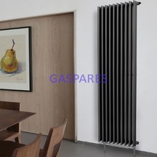Quinn Purmo "Adagio" Vertical Radiator 2000 x 600 Anthracite QS7003RAL New