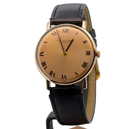 Iwc vintage 9ct - vintage, gold