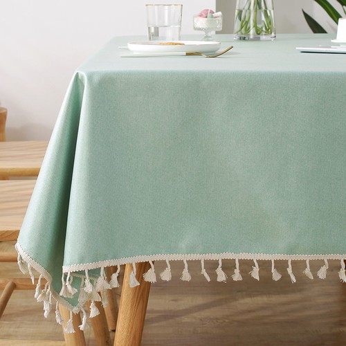 Tablecloth cotton and linen