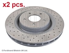 X2 PCS FRONT BRAKE DISC ROTOS