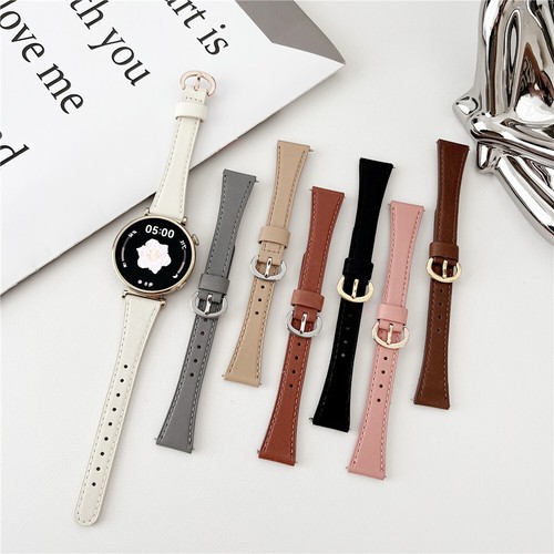 18mm thin leather strap - 18mm,