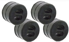 4x Exhaust Hanger Rubbers For Classic Ford - Pig Nose Style