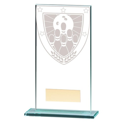 Ten pin bowling trophies - ten,