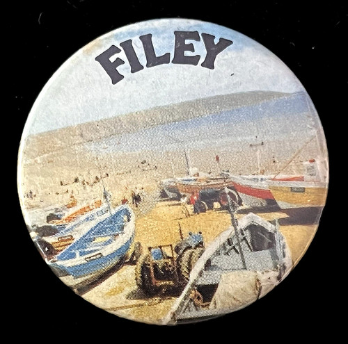 Rare vintage filey beach - rare, beach"